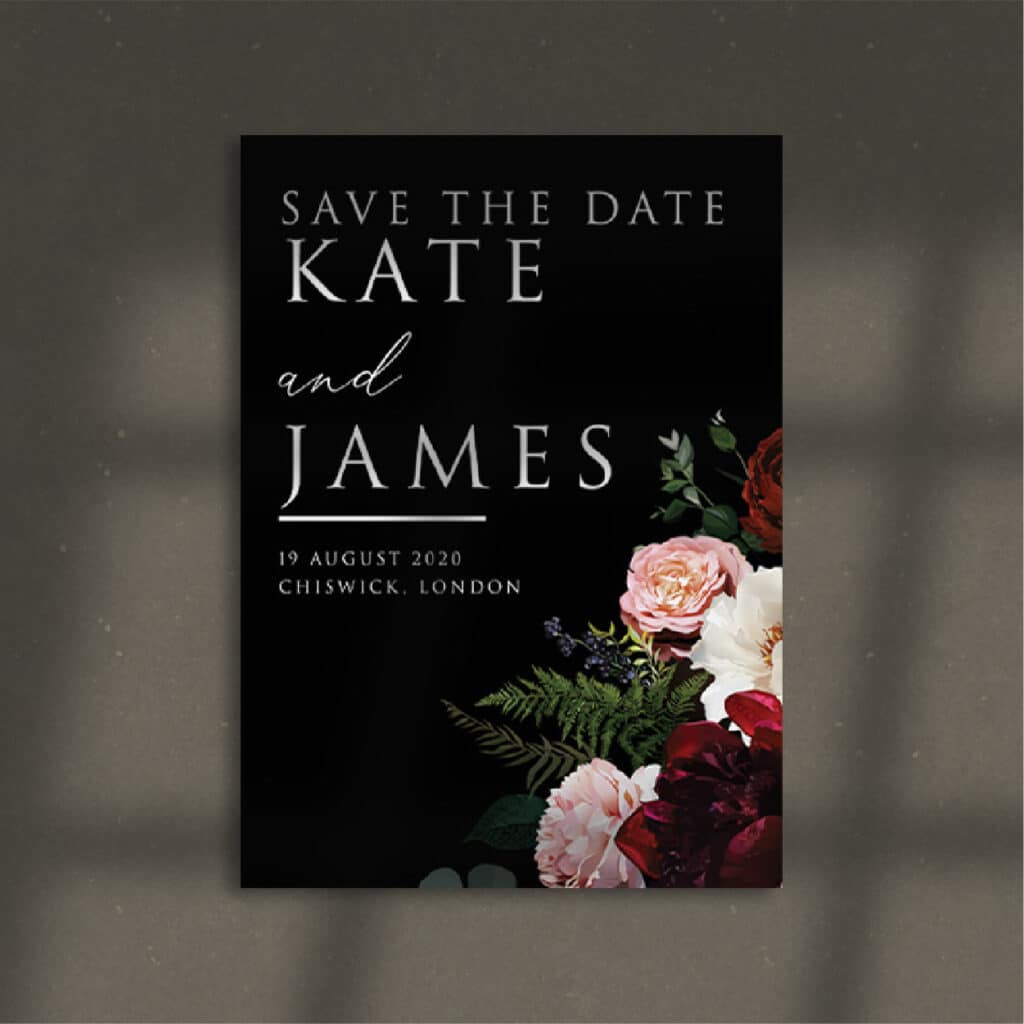 Alternative-Floral-Save-The-Date-Invitation-STL-Wedding-Design-Chelsey-Huff-Design