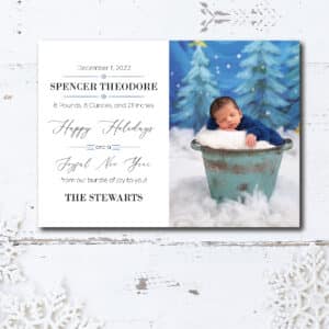 Baby-Announcement-Custom-Holiday-Card-Invitation-STL-Design-Chelsey-Huff-Design
