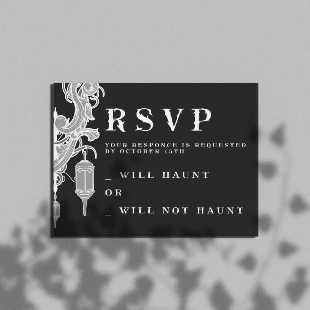 vintage-horror-rsvp-card-chelsey-huff-design-blog