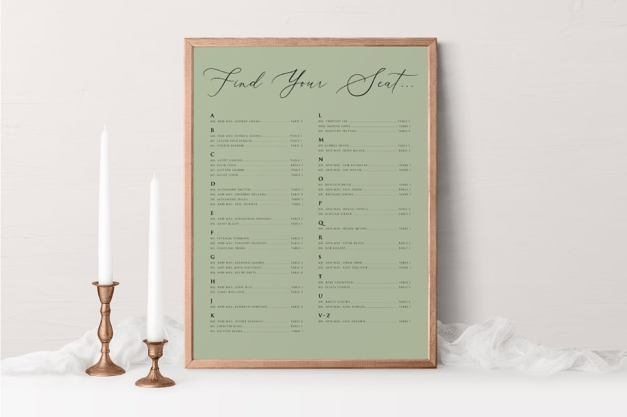 The Ultimate Guide To Create The Perfect Wedding Seating Chart 