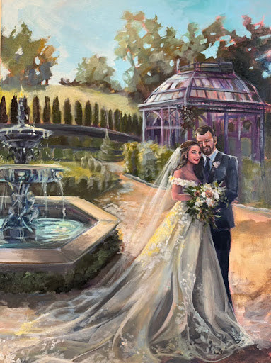 Elysia King Wedding Painter