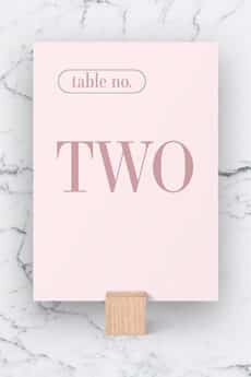 Wedding Table Numbers