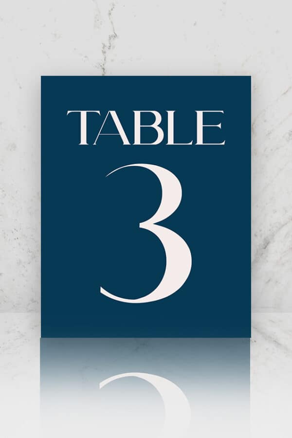 ACRYLIC WEDDING TABLE NUMBERS | THE COURTNEY - Image 4