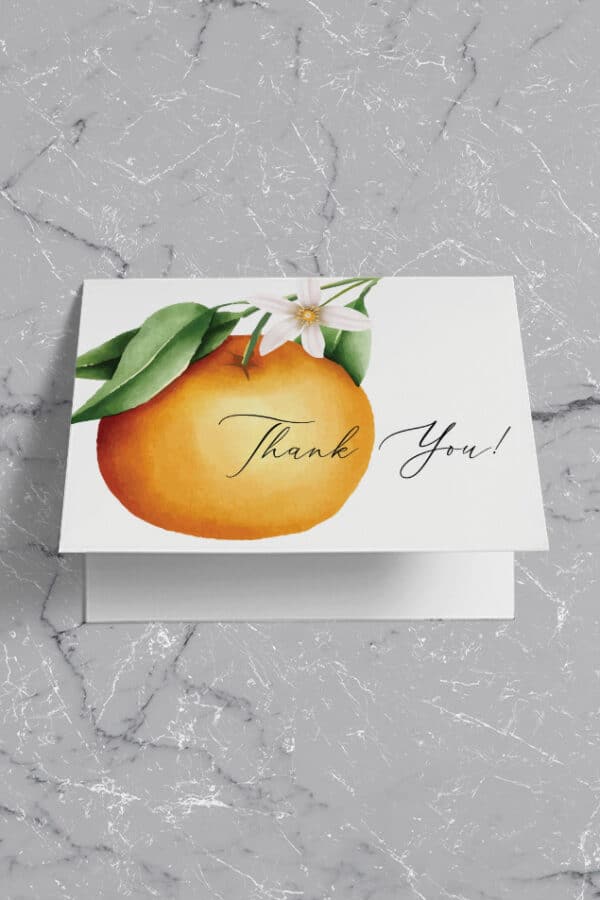 BABY SHOWER THANK YOU CARDS | CUTIE