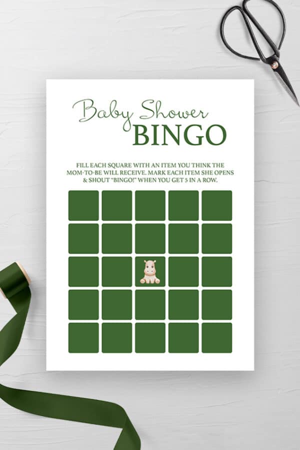 BABY SHOWER GAMES | JUNGLE - Image 4
