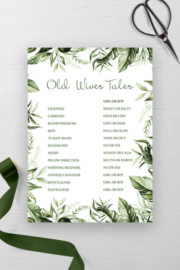 BABY SHOWER GAMES | JUNGLE - Image 6