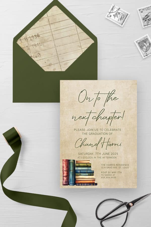 GRADUATION INVITATIONS | NEXT CHAPTER