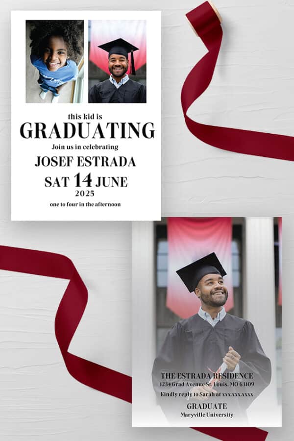 GRADUATION INVITATIONS | THE JOSEF - Image 2