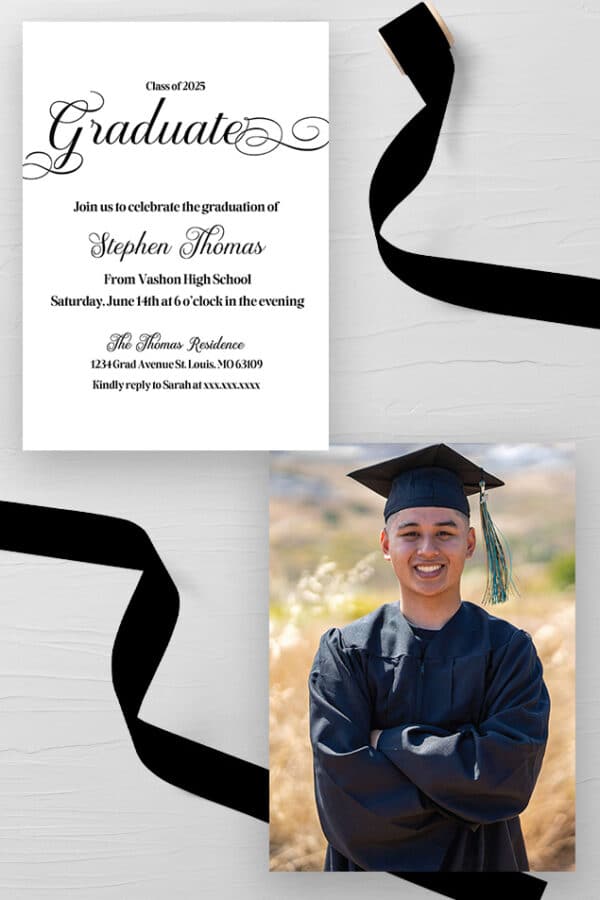 GRADUATION INVITATIONS | THE STEPHEN - Image 2