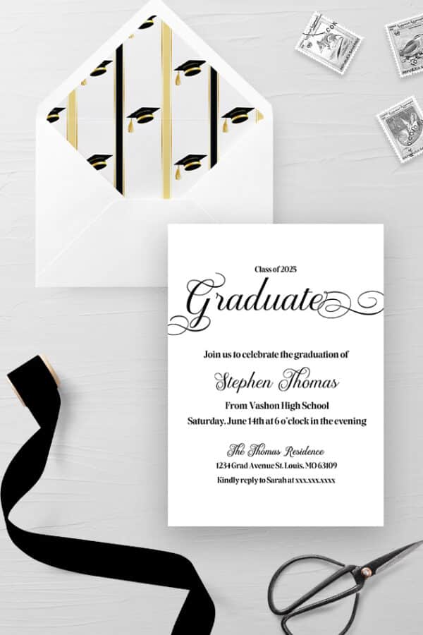 GRADUATION INVITATIONS | THE STEPHEN