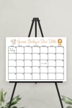 ULTRA BOARD DUE DATE GAME SIGN | JUNGLE