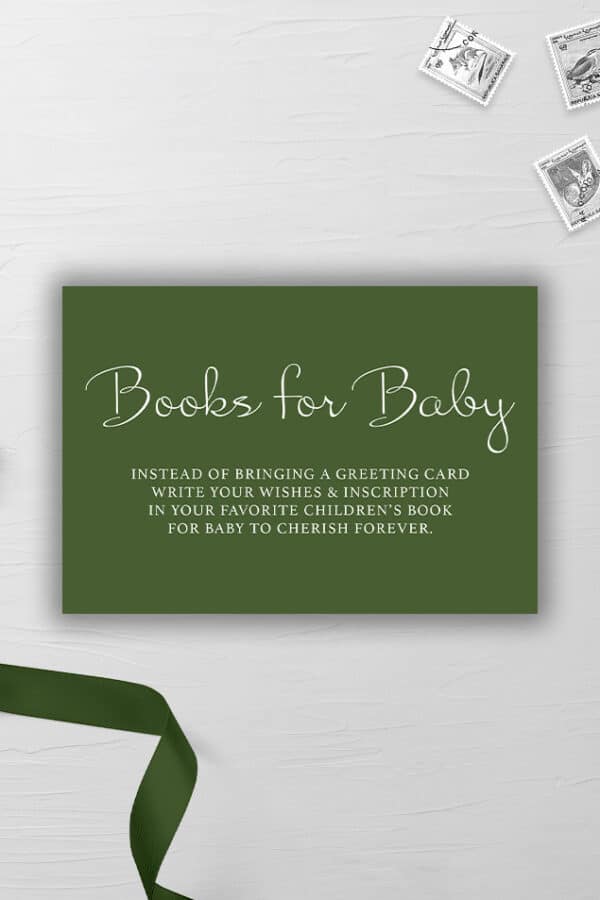 BABY SHOWER INSERTS | JUNGLE - Image 2