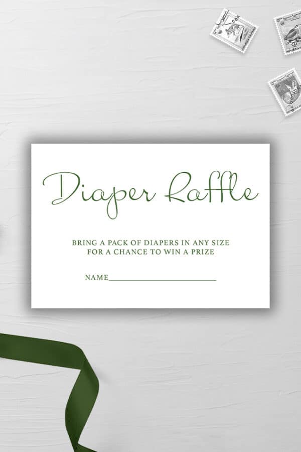 BABY SHOWER INSERTS | JUNGLE - Image 3