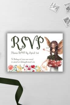 BIRTHDAY INSERTS | FAIRY