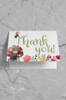 BIRTHDAY THANK YOU CARDS | FAIRY